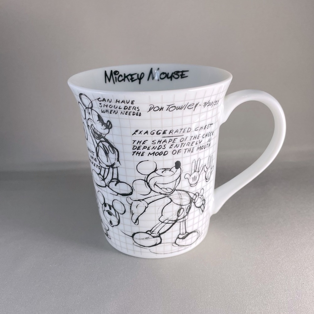 Disney Mug Mickey Mouse Sketch Book